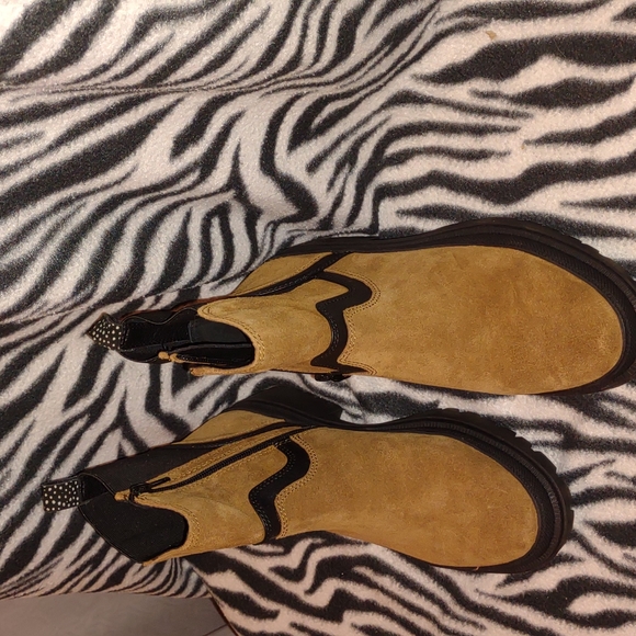 👣LUCKY BRAND EABILE Topanga Tan Boots - Picture 16 of 16